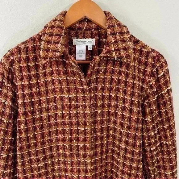 Coldwater Creek tweed jacket - Picture 2 of 4